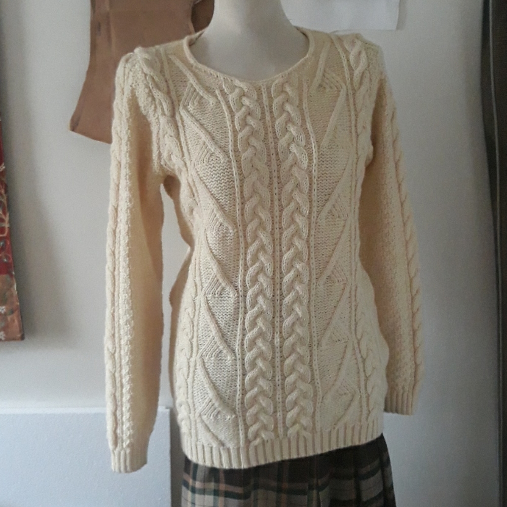 Irish wool sweater